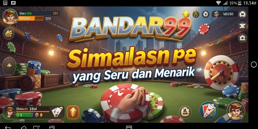 Tampilan screenshot <strong>BANDAR99</strong> menunjukkan aksi gameplay Simulation yang mendebarkan.