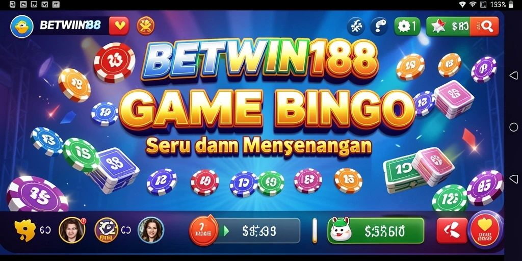 Tampilan utama dari gameplay Bingo yang mengasyikkan.