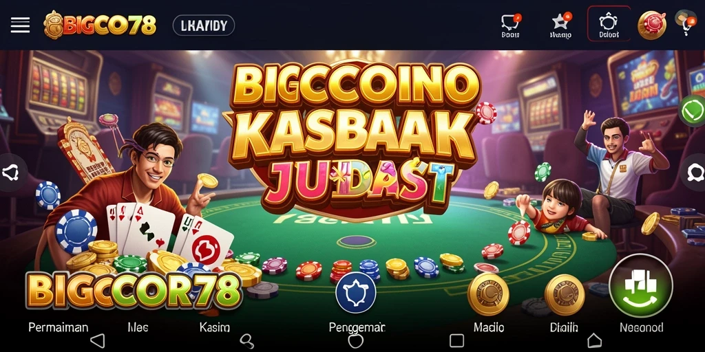 Tampilan menarik di BIGCOR78 menampilkan pengalaman kasino yang seru.