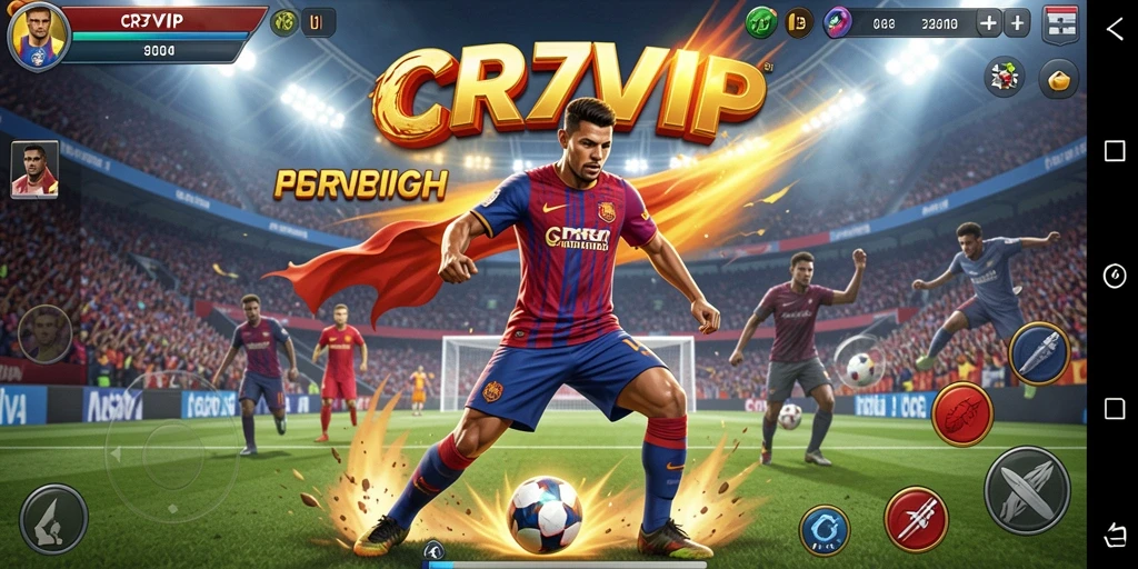 Tampilan permainan Fighting yang mendebarkan di CR7VIP.
