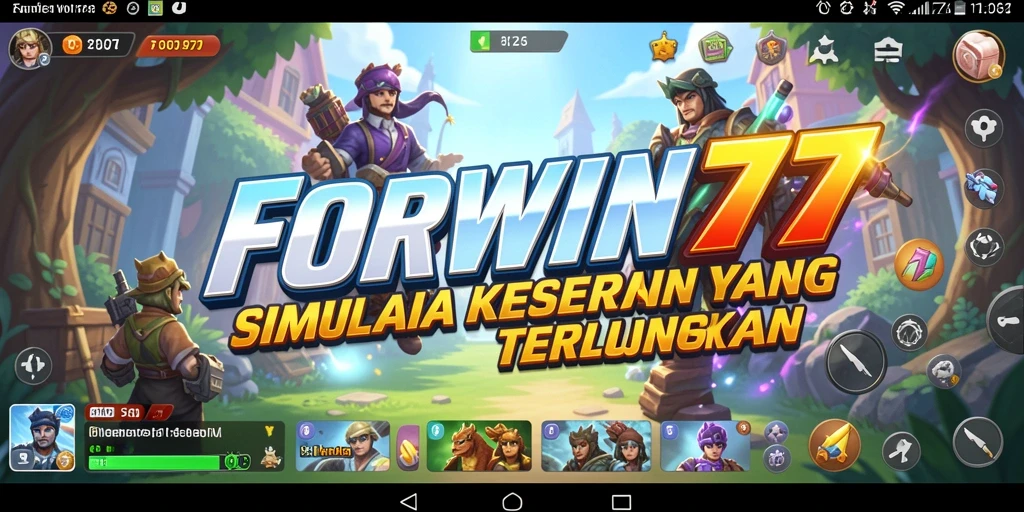 Screenshot menarik dari gameplay FORWIN77 yang menarik dan penuh tantangan.