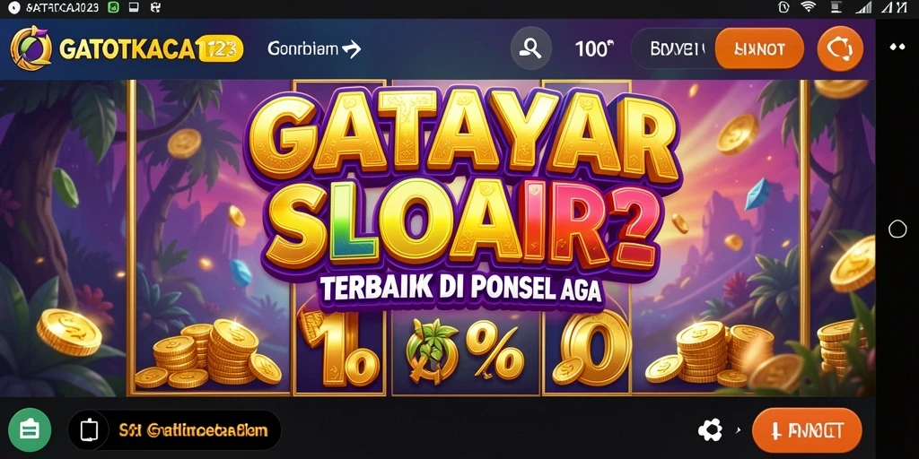 Tampilan gameplay GATOTKACA123 dengan grafis Slot yang menarik.