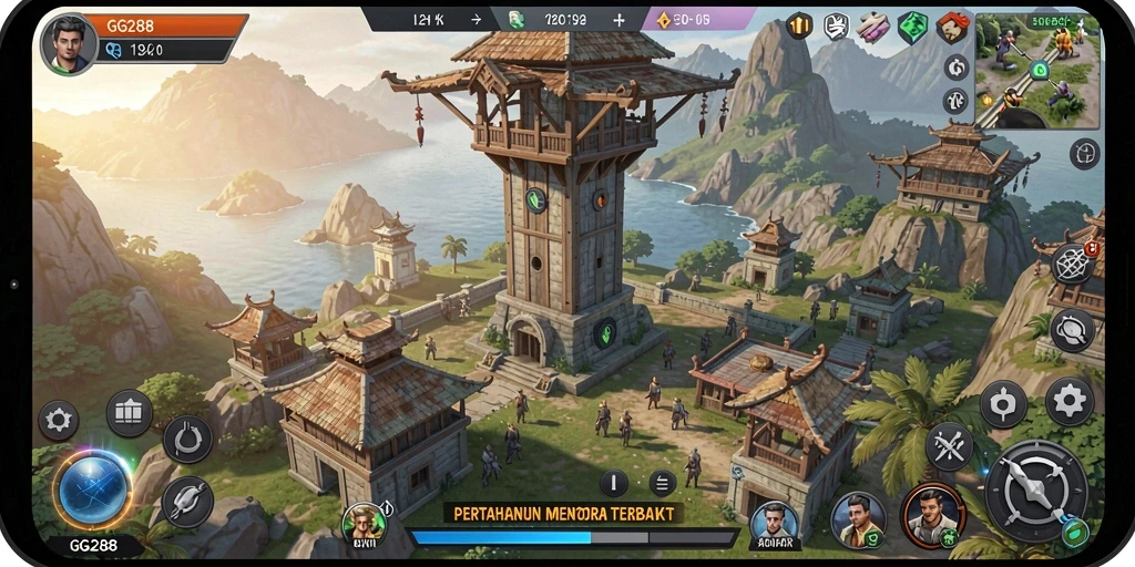 Gameplay menarik GG288 dalam genre Tower Defense.