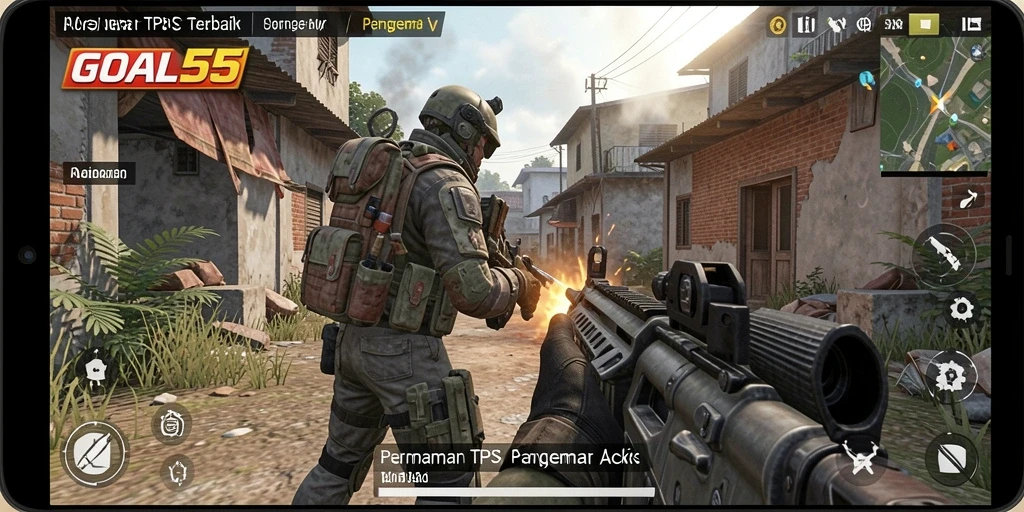 Gameplay intens dan seru dalam GOAL55 yang memukau.