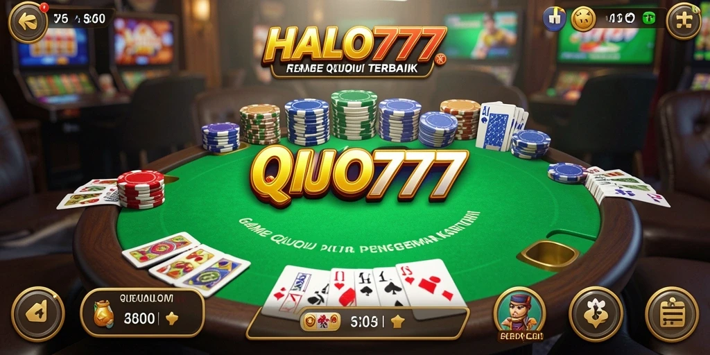 Tampilan gameplay QiuQiu yang menarik dan interaktif.