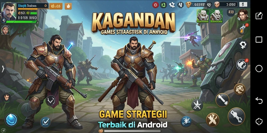 Screenshot gameplay KAGANDAN menampilkan aksi strategi yang mendebarkan.