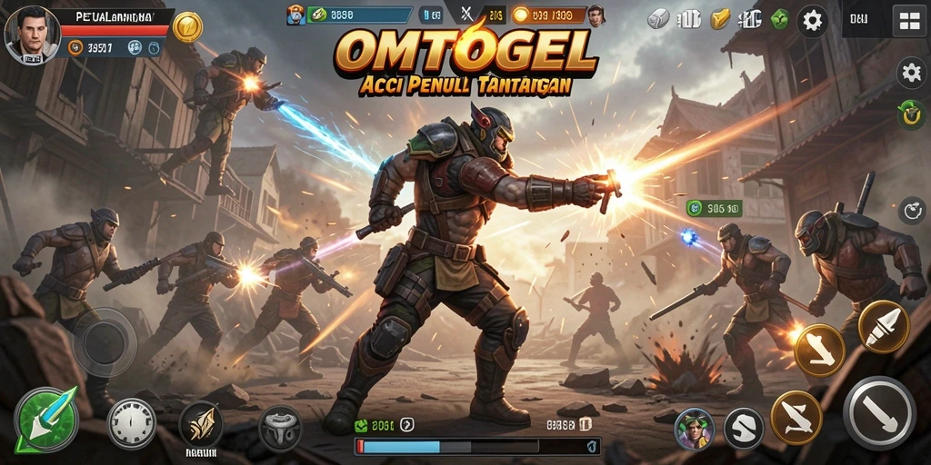 Tangkapan layar gameplay OMTOGEL yang mendebarkan dan penuh aksi.