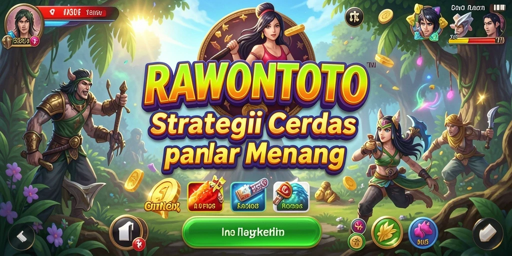 Tampilan gameplay RAWONTOTO yang dinamis dan strategis.