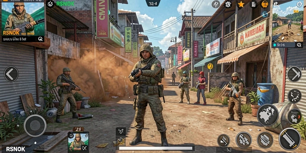 Gameplay seru dan interaktif dari RSNOK yang memukau.