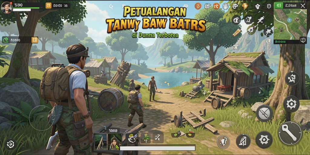 Gameplay S80 yang menakjubkan dalam dunia terbuka yang luas.