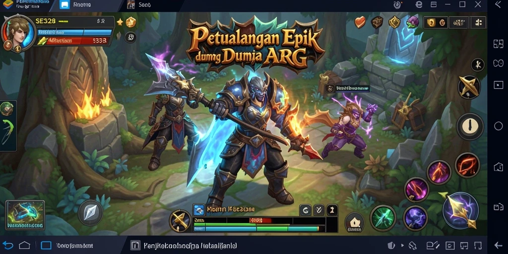 Gameplay seru di dunia fantasi dalam SE328.