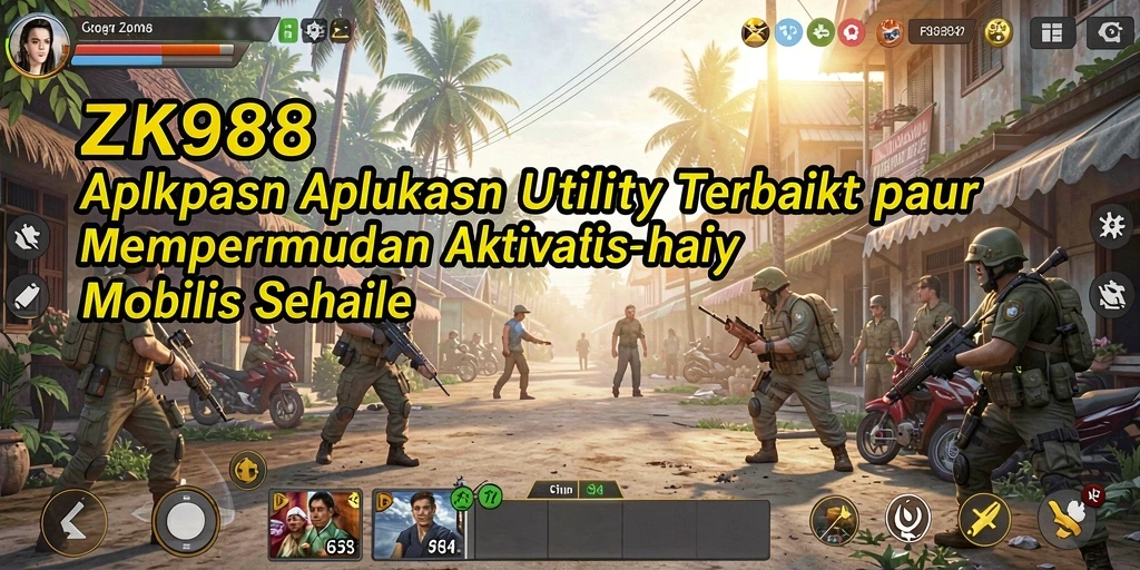Tampilan antarmuka ZK988 yang menarik dan fungsional.